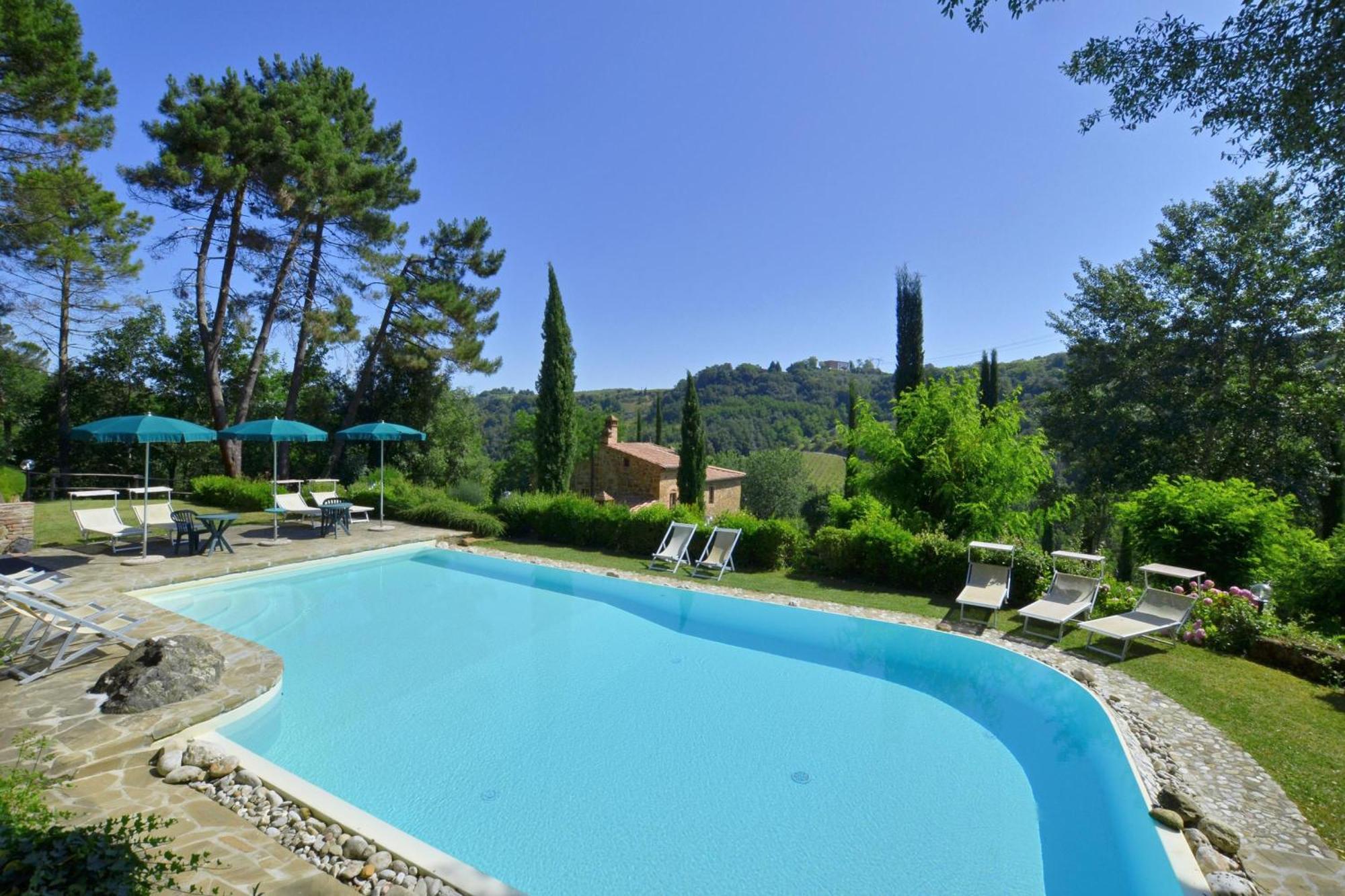 Villa Casacheta - Happy Rentals Montaione Eksteriør bilde