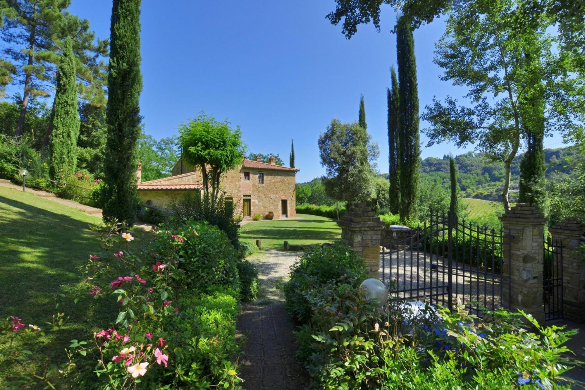 Villa Casacheta - Happy Rentals Montaione Eksteriør bilde